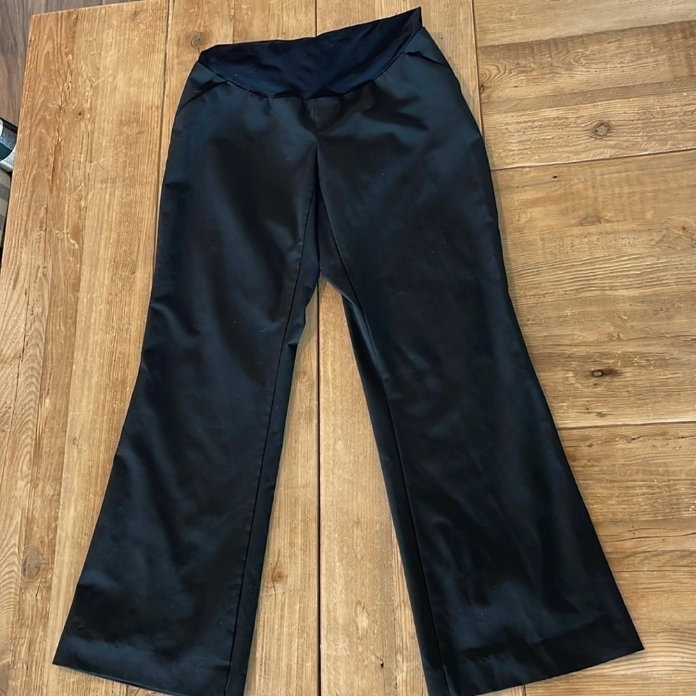 A Pea in a Pod Black Dress Pants Maturity Size Petite S